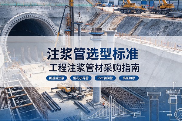 保山注浆管选型标准